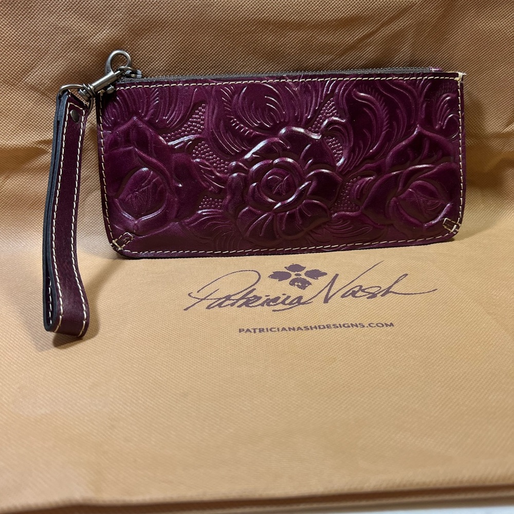 👜Patricia Nash St Croce Wristlet - A